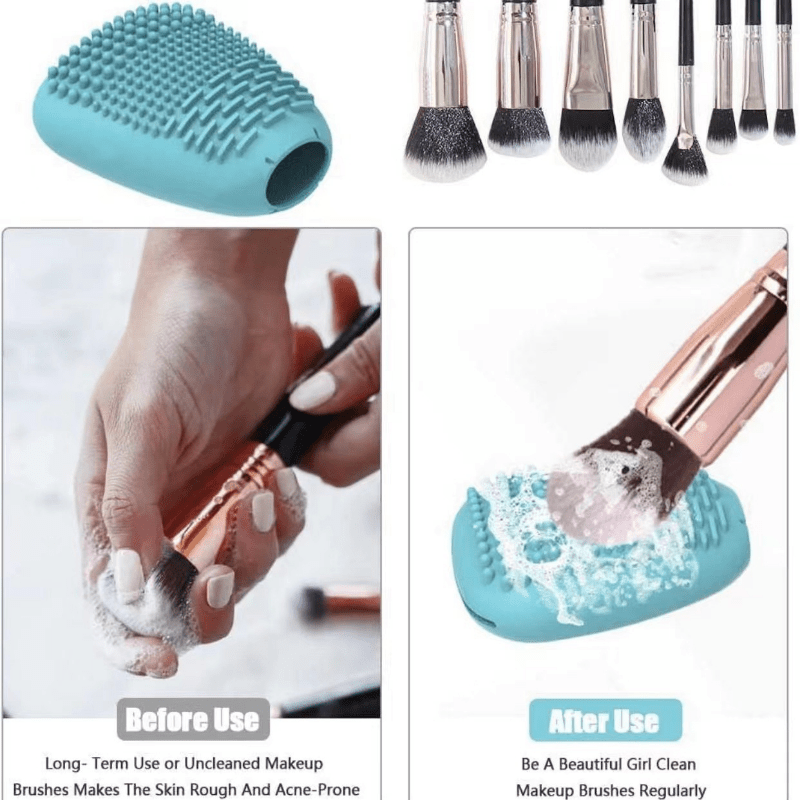 Dustproof Makeup Brush Covers Reusable Brush Holders For - Temu