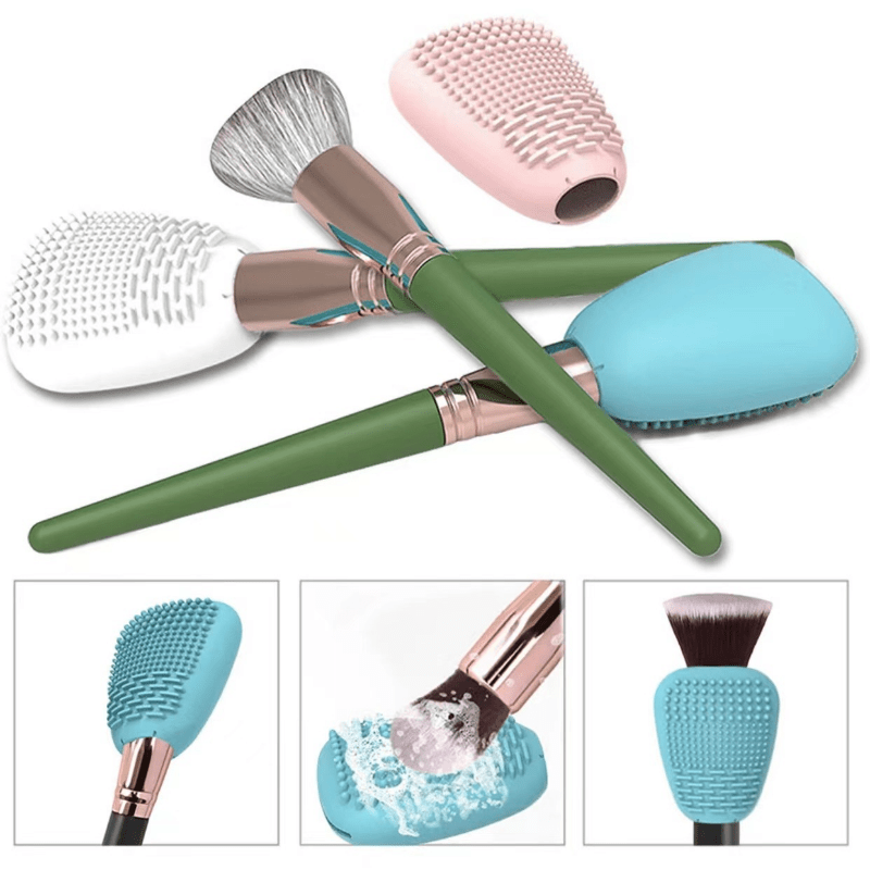 Dustproof Makeup Brush Covers Reusable Brush Holders For - Temu