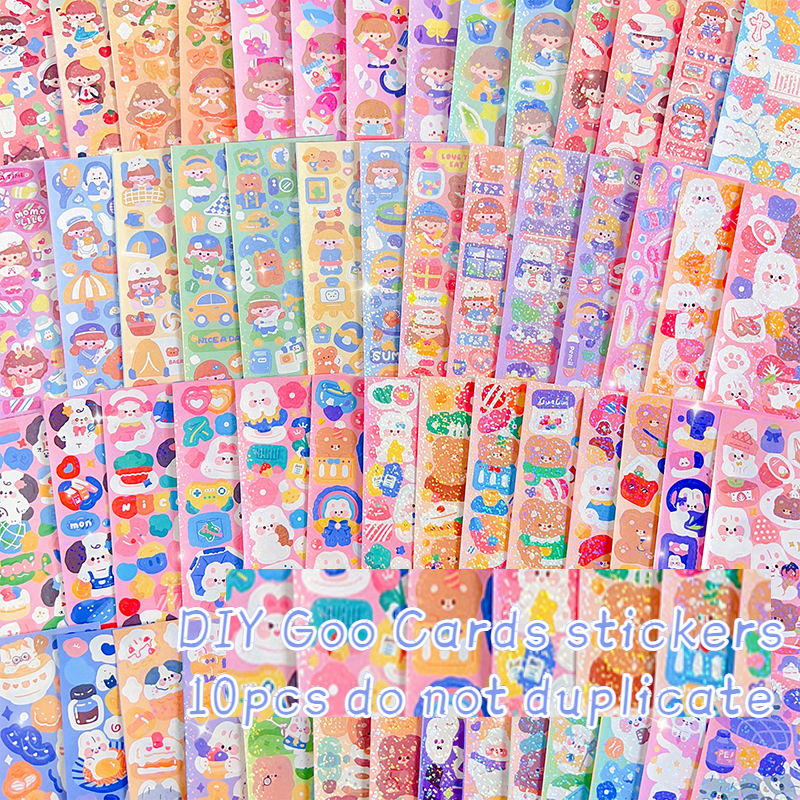 Laser Decoration Sticker, Kawaii Stickers Bubbles, Cute Bubble Stickers