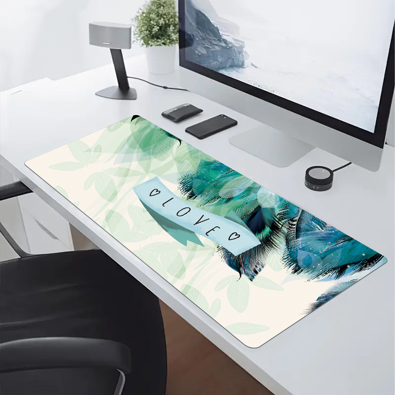 Game Large Mouse Pad Thickened Abstract Thick Computer Desk - Temu