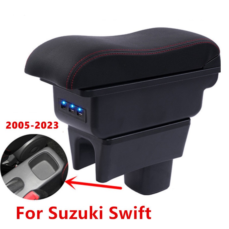 Kaufe Auto Armlehne Box Für Suzuki Swift 2005-2023 Armlehne