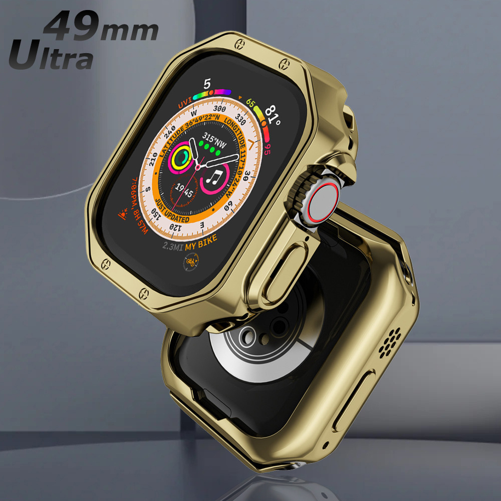 Protective Watch Case For Watch 45mm 44mm 42mm - Smart Home - Temu