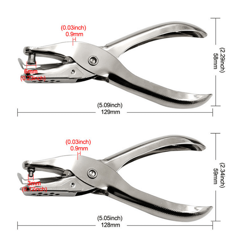 Single Hole Punching Pliers Punches Up To 8 Pages At Once - Temu