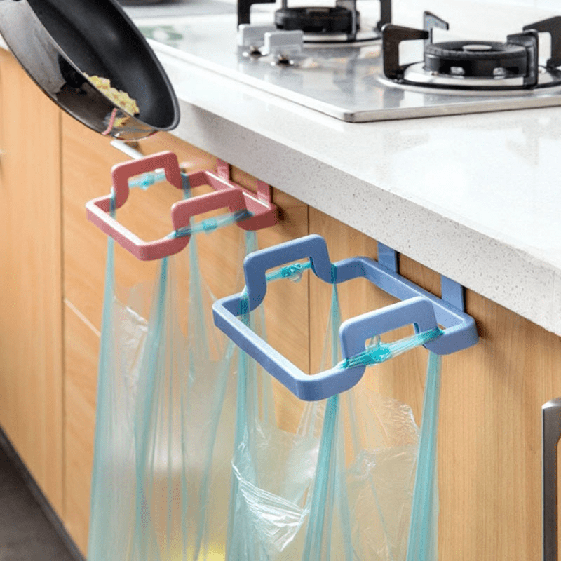 Hanging Garbage Bag Holder for Home Kitchen Cupboard Trash Bag