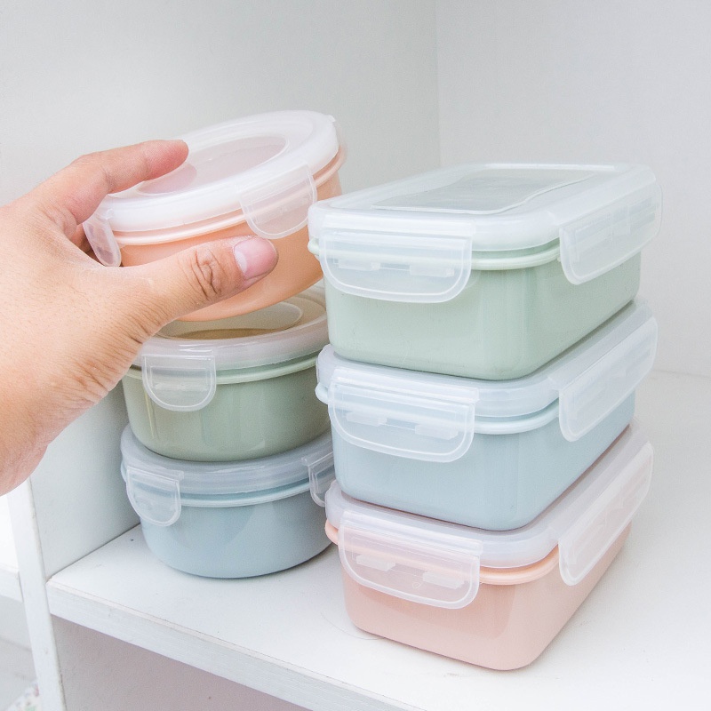 Portable Plastic Food Storage Box,guigu Seal Grain Tank,clear