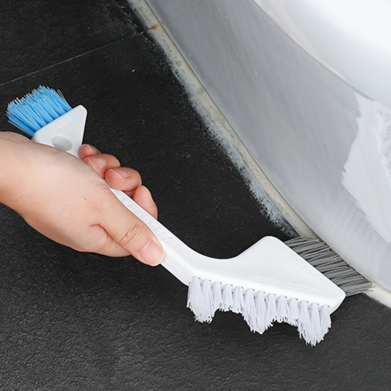 Triangle Floor Brush Household Crevice Brush Handheld Toilet - Temu