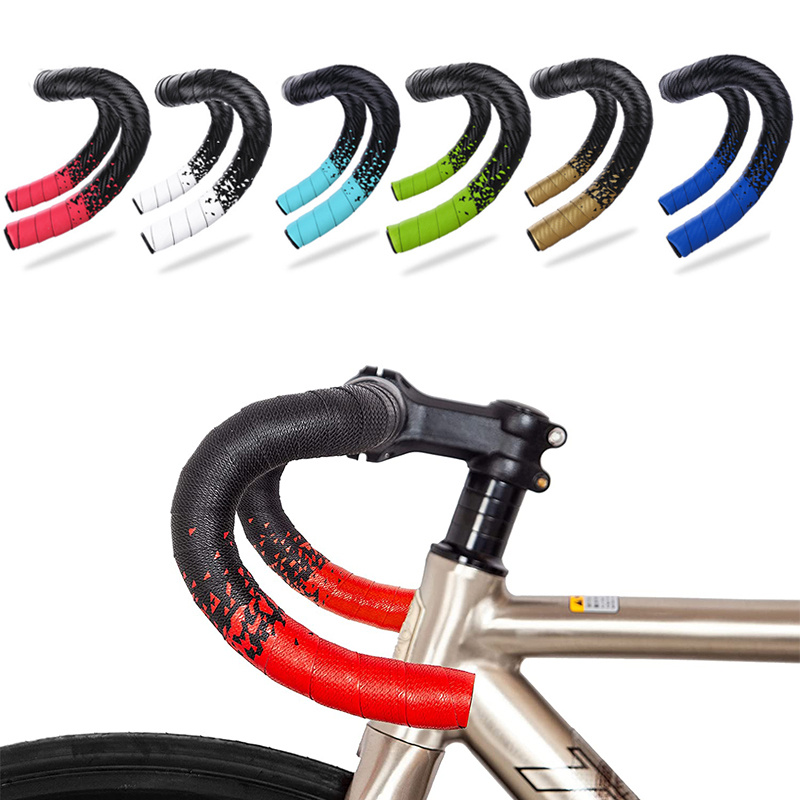 Cintas de manillar de bicicleta de carretera, cinta profesional para  manillar de bicicleta, envolturas de mango de ciclismo de carreras, 2  rollos con