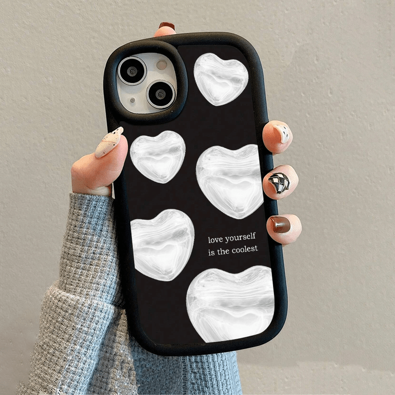 Heart Of Glass Pattern Pattern iPhone Case