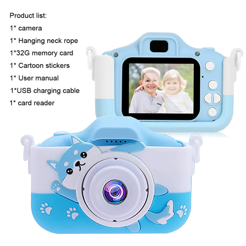 Cámara Fotográfica Infantil Con Pantalla 1080p HD Graba - Temu