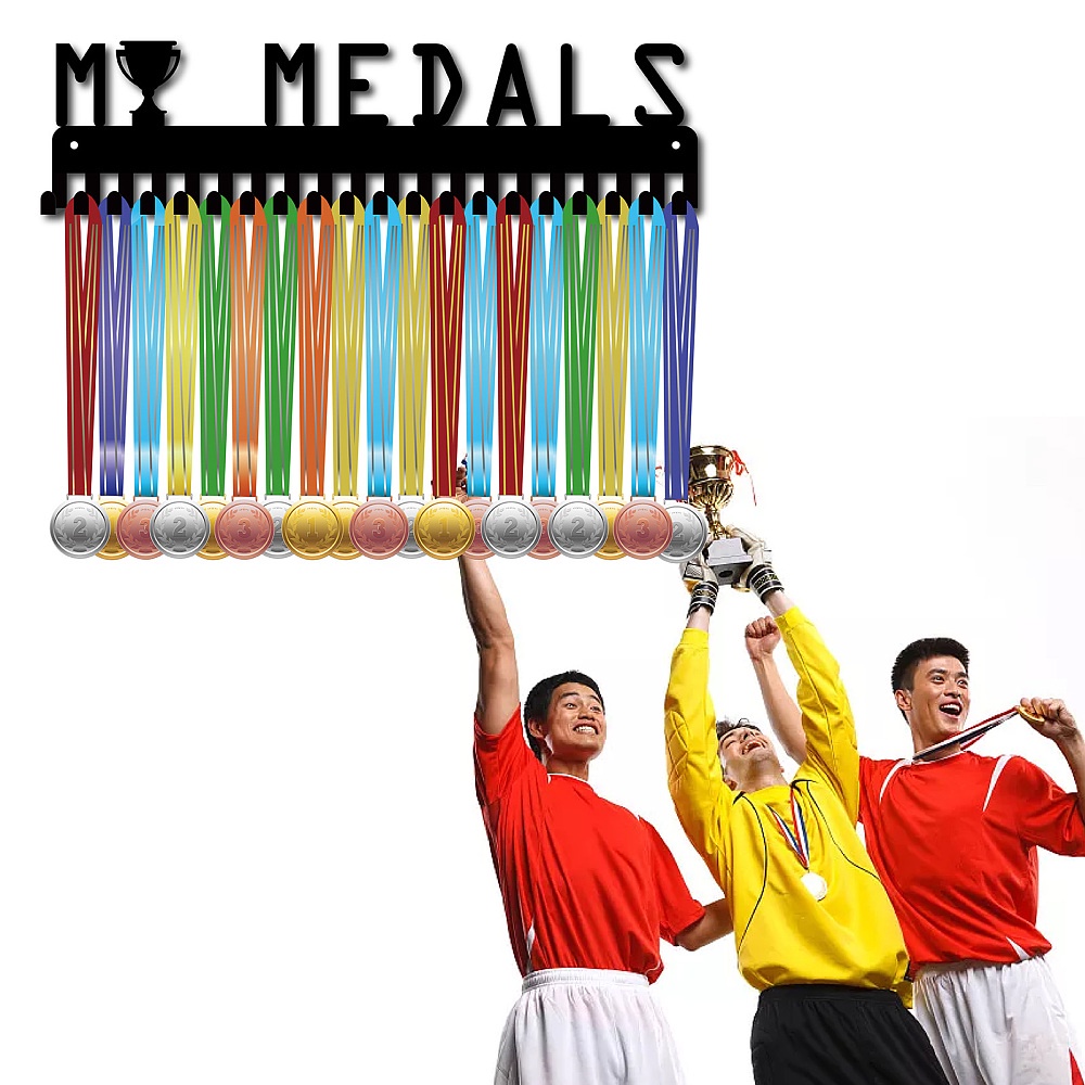 1 Juego Soporte Medallas Gimnasia Colgador Exhibición - Temu