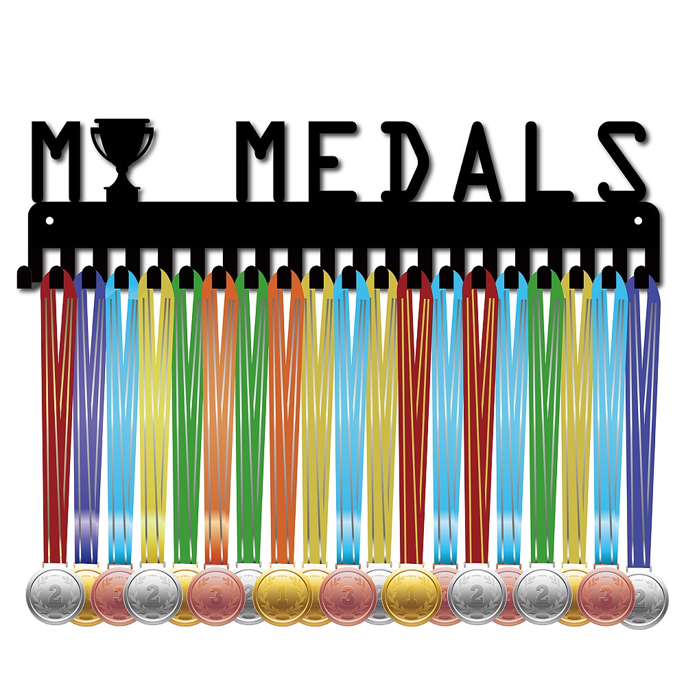Cintre de médaille, porte-médaille, support de cadre de médaille de fer