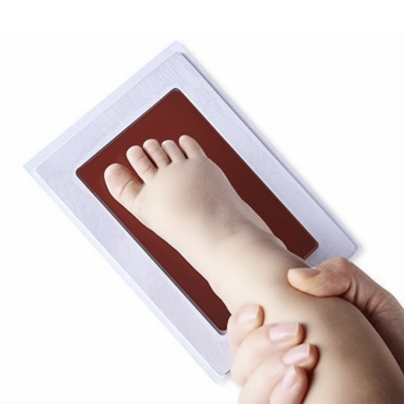Diy Hand And Footprint Kit For Newborn Baby Ink Pads Photo - Temu