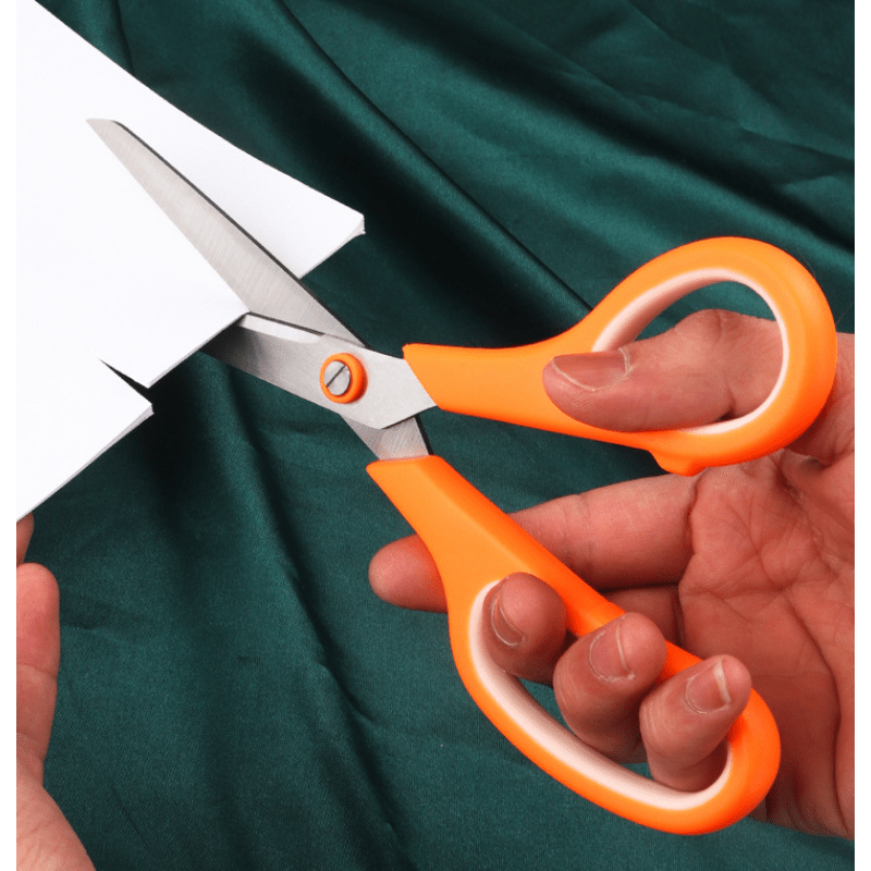 Scissors,8 Ultra Sharp Office Scissors All Purpose Ergonomic Design  Comfort-Grip Handles Craft Scissors for Office Home Sewing Fabric School  Student