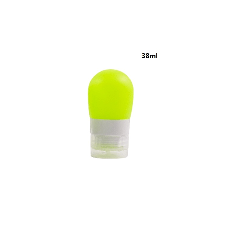 Leak Proof Silicone Lotion Bottle for Travel Squeezable Tube Portable