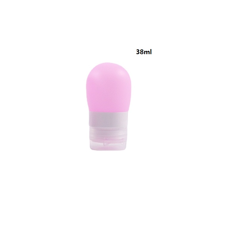 Leak Proof Silicone Lotion Bottle for Travel Squeezable Tube Portable