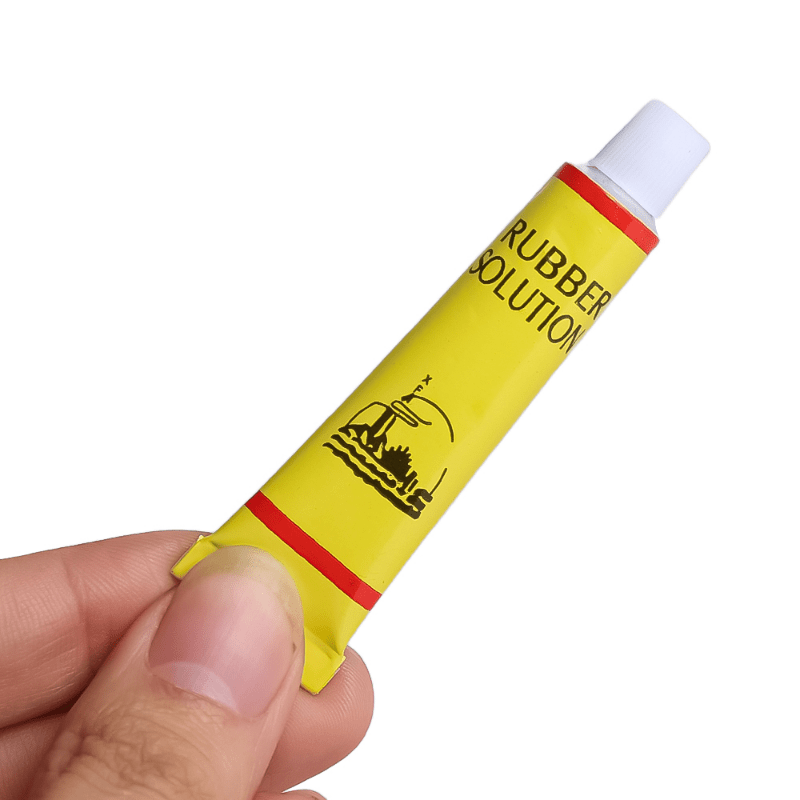 1 bottle of 50ml Universal Repair Glue Strong Instant Glue Tire Repair Glue  Inner Tube Puncture Repair Cement Rubber Cold Patch Daily Furniture Repair  Strong Glue