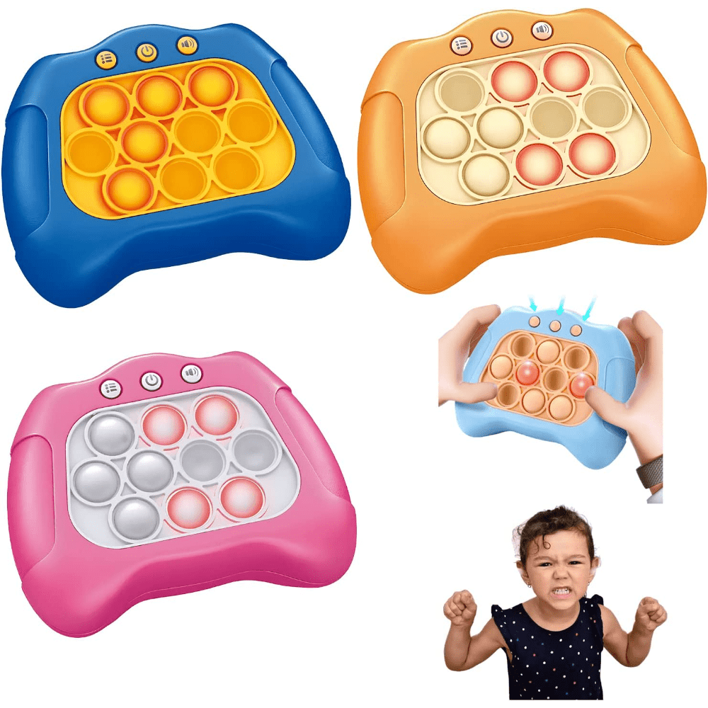Juguetes electrónicos Pop It Fidget para niños de 8 a 12 años, juego de  empuje rápido, juguetes sensoriales y juegos para autismo, niños autistas