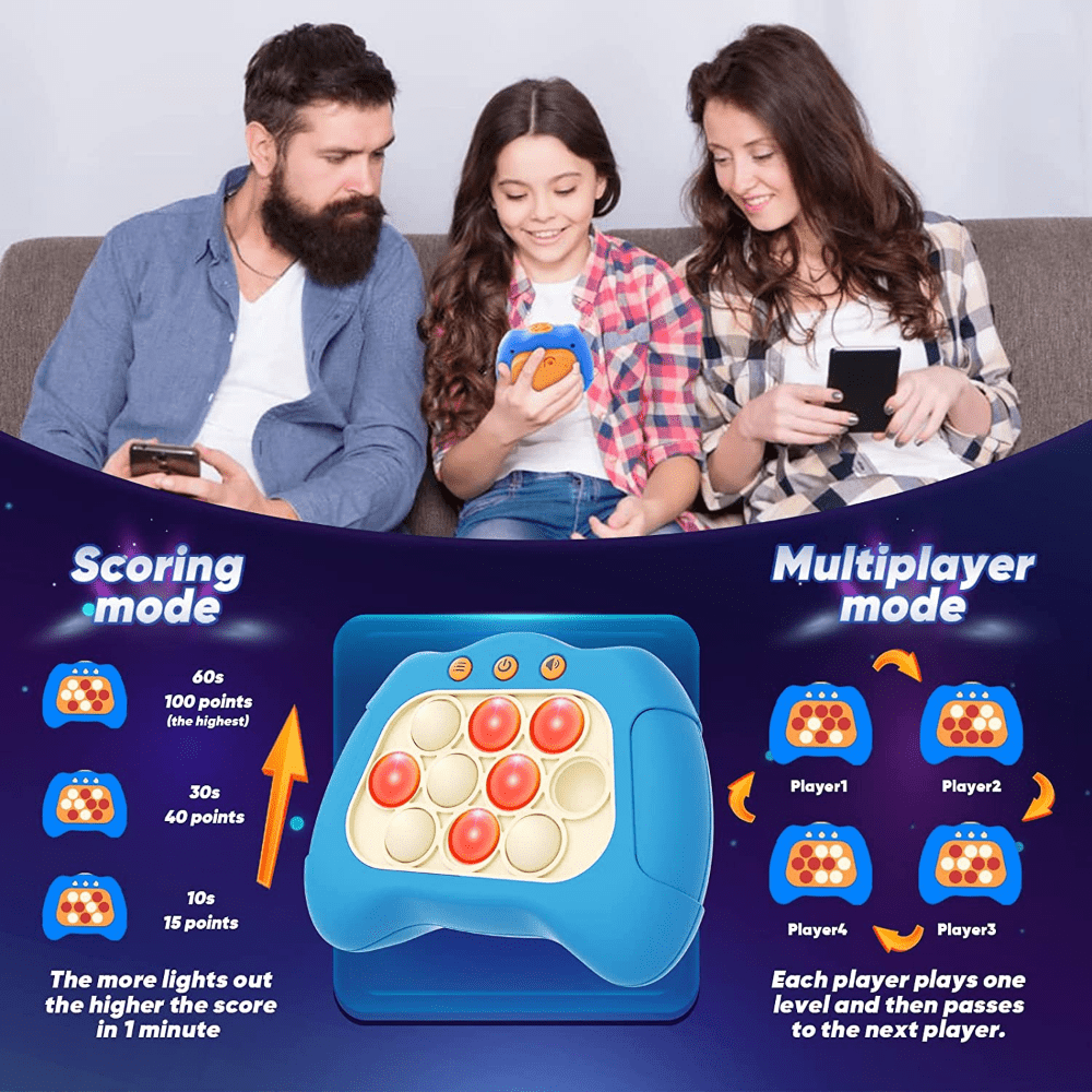 Machine de Jeu de Puzzle révolutionnaire de décompression, 2023 Nouveau Jeu  de Puzzle Fidget Game Toys Console de Jeu de décompression créative, pour  Une variété de scènes (A) : : Cuisine et