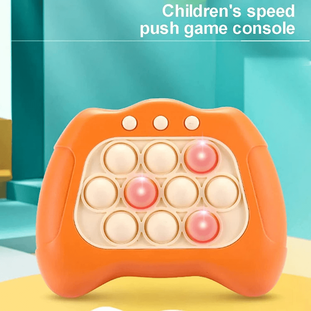 Machine de jeu de presse pour enfants Outil de décompression Jouets  éducatifs révolutionnaires (Orange)