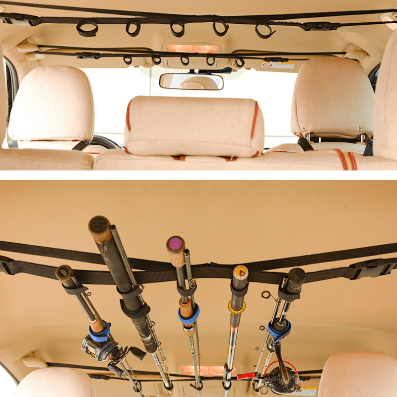 Car Fishing Rod Holder Adjustable Hook loop Fastener Fishing - Temu  Australia