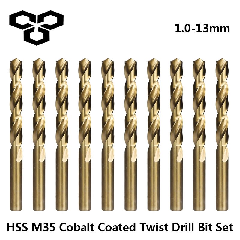 Acheter HSS-CO 13-Piece Set of Twist Drill Set Outils de forage en