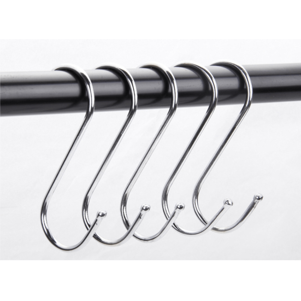 Stainless Steel S shaped Hooks Metal Hook Closet Coat Hook - Temu