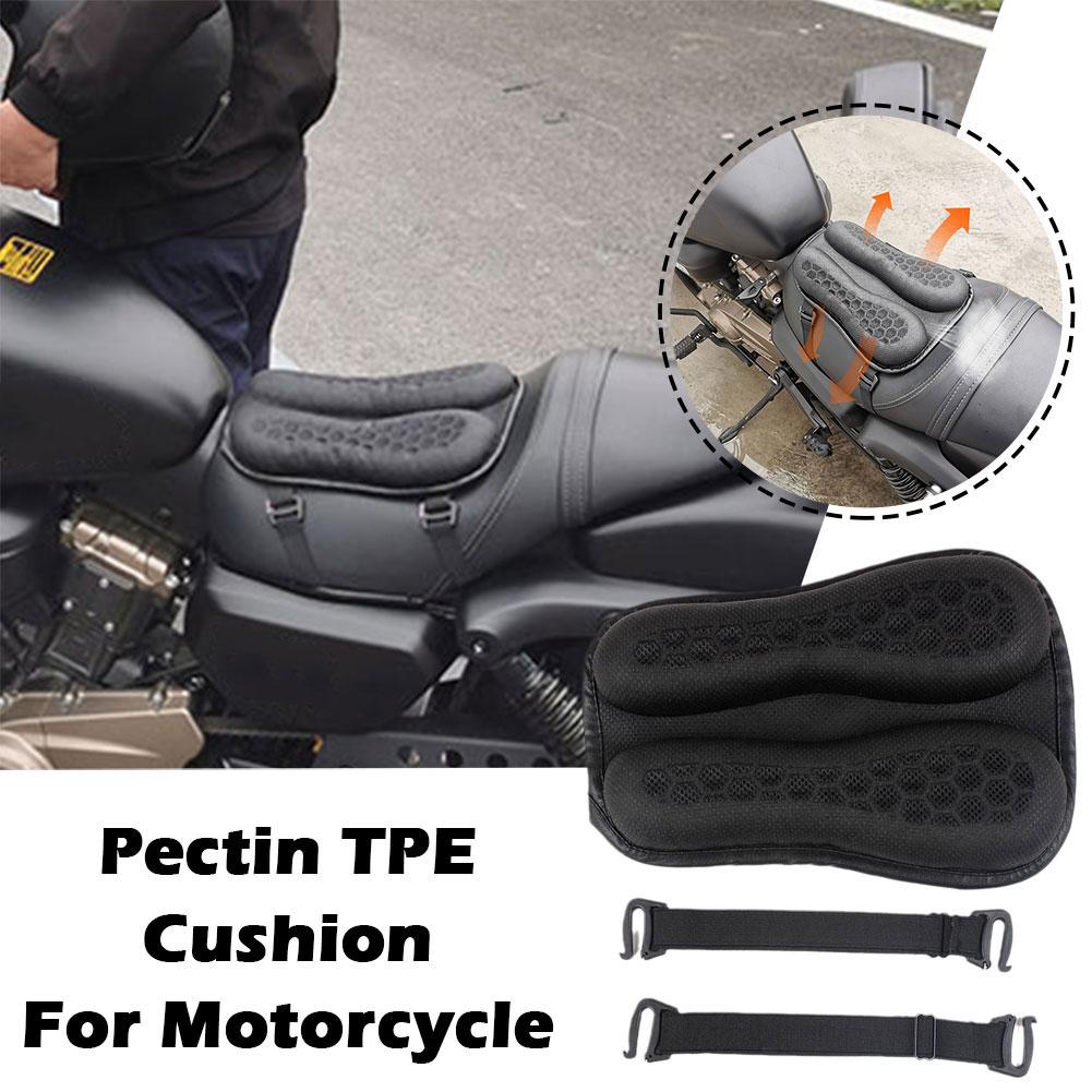 Set Motorcycle Seat Cushion Air Deluxe M + Seat Pad Tourtecs Air S SG3