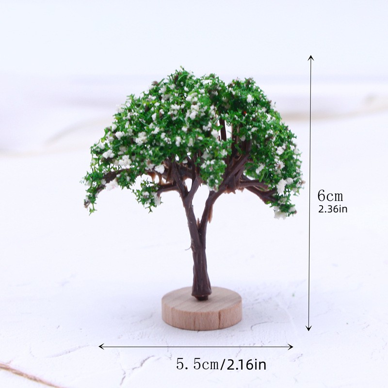 Miniature Garden Model Tree Realistic Landscape Simulation - Temu