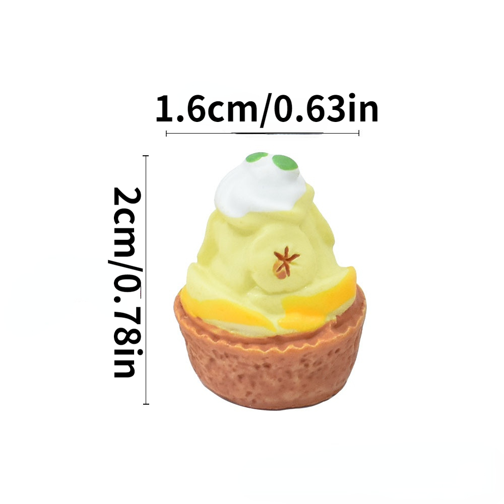 Miniature Kawaii Accessories, Kawaii Resin Food Miniature