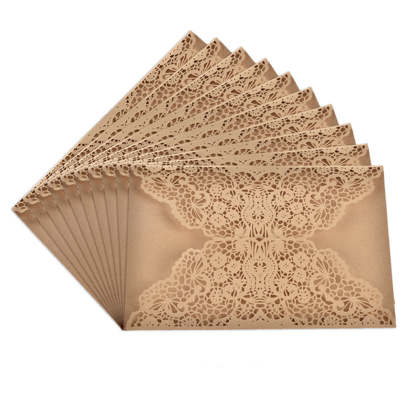 5X7.3 Inch Blank Gold Wedding Invitations Kits Laser Cut Hollow Rose Pocket  Wedding Invitations with Envelopes for Wedding Bridal Shower Engagement  Invite Spot - China Greeting Card and Paper Card price