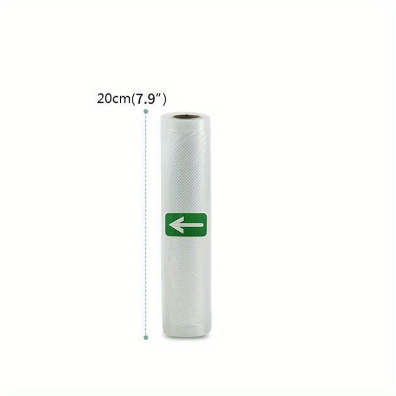 1/2pcs Vacuum Sealer Bags For Food Storage - Durable Plastic, No Electricity Needed, For Easy Visibility, Ideal For Preserving Freshness Of Fruits, Vegetables, And Meats, Vacuum Sealer Machine