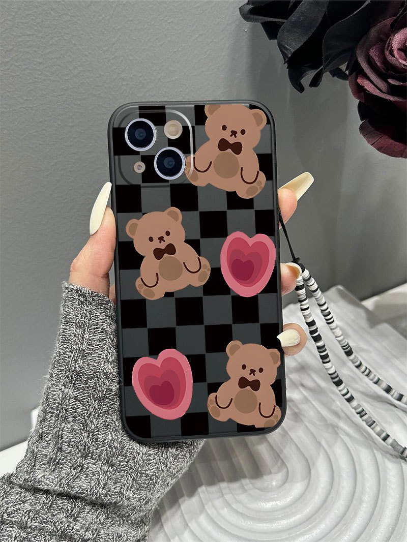 Care Bear Phone Case With Lanyard For Iphone 14, 13, 12, 11 Pro Max, Xs  Max, X, Xr, 8, 7, 6s, Plus, Mini,graphic Pattern Phone Case Sleeve, Gift  For Birthday, Girlfriend, Boyfriend, Or Yourself - Temu Cyprus