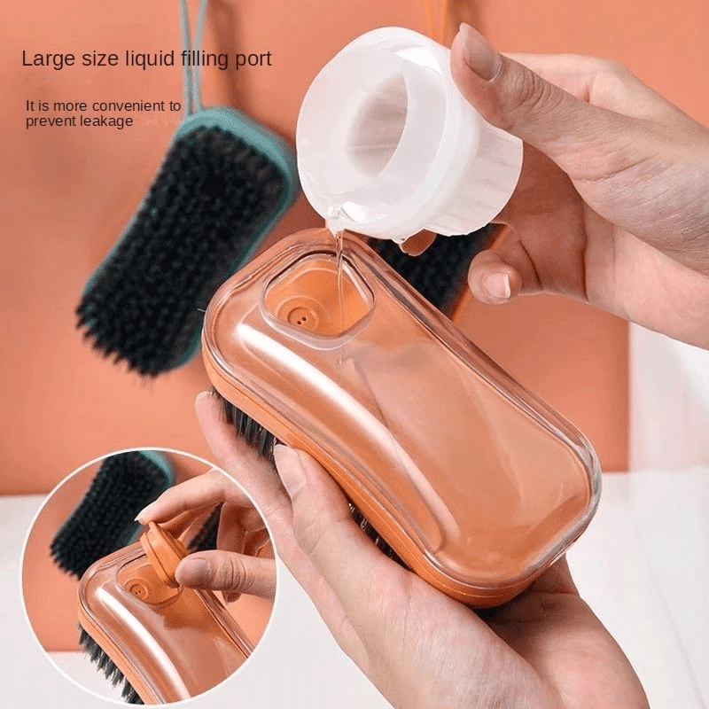 Multifunctional Cleaning Brush Portable Plastic Clothes Shoes