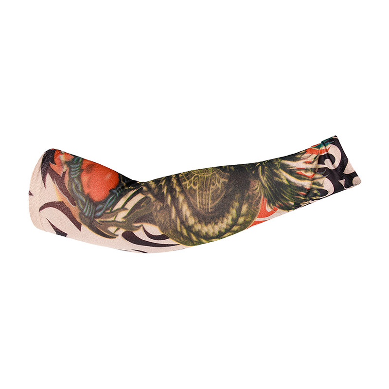 1pair Tattoo Print Arm Sleeves For Driving Fishing Cycling Hiking Camping Outdoor  Sun Protection Arm Covers - Sports & Outdoors - Temu