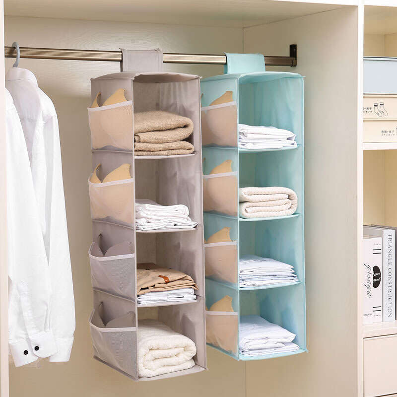 Hanging Storage Organizer For Closet Fabric Wardrobe Hanging - Temu