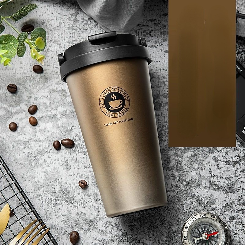 Leak Proof Double Walled Vacuum Insulated Stainless Steel Coffee