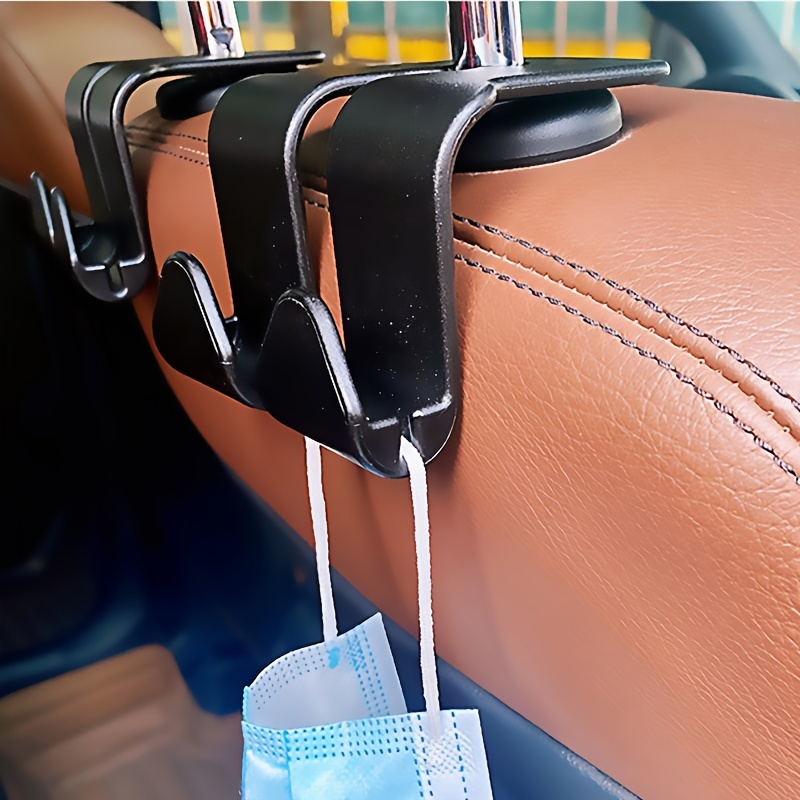 Universal Car Seat Headrest Hooks Back Seat Organizer Hanger - Temu