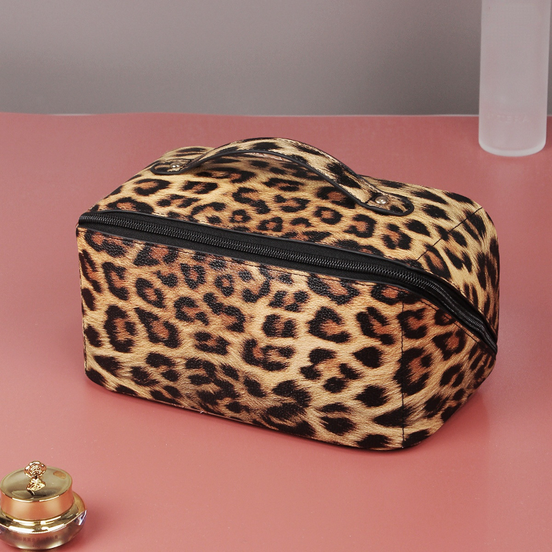 Leopard Print Makeup Bag Small Cosmetic Bag Portable Travel Pouch  Accessories Organizer Toiletry Bag Waterproof - Temu
