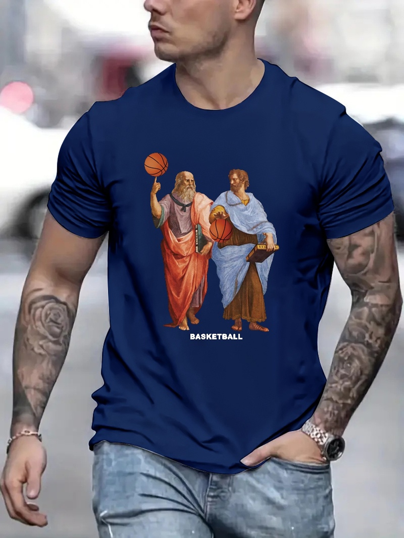 Mens Basketball Graphic T-Shirts.