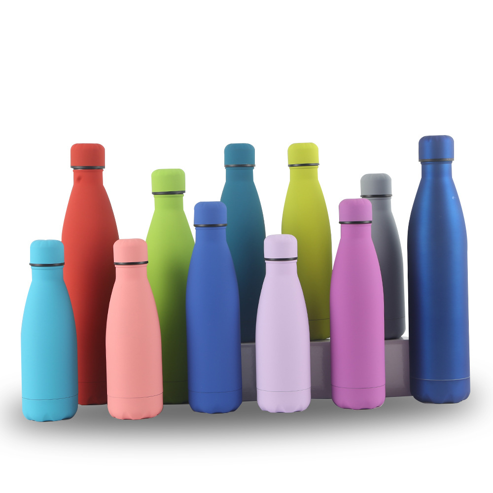 16 oz Bowling Shaped Stainless Steel Water Bottle