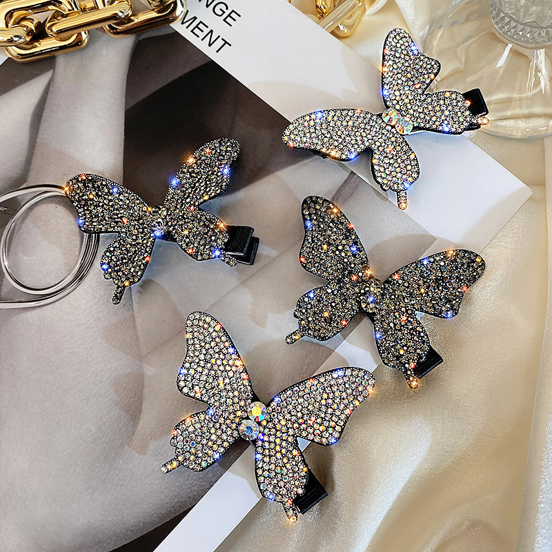 2pcs Women's Butterfly Hair Clip Hair Accessories