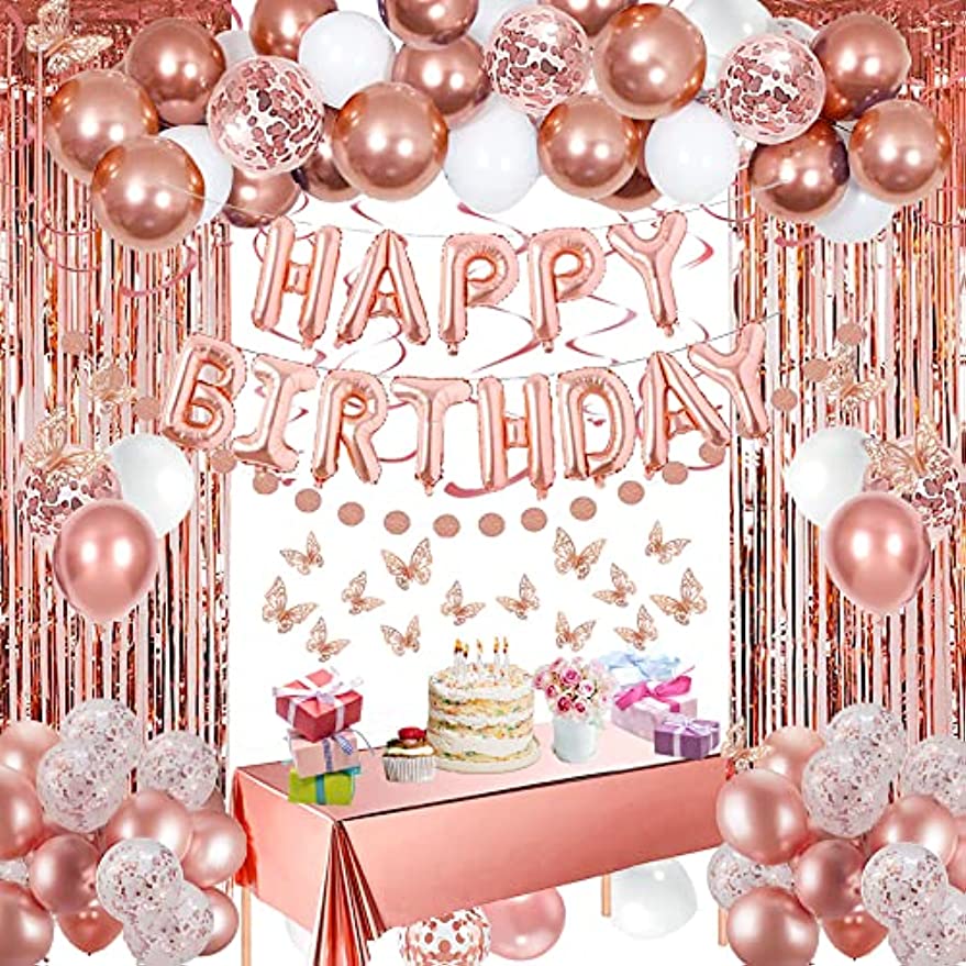 Birthday Party Decoration Birthday Merry Balloon All Over - Temu