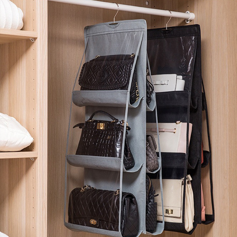 Closet Purse Storage Organizer - Wardrobe Handbag Storage Holder 