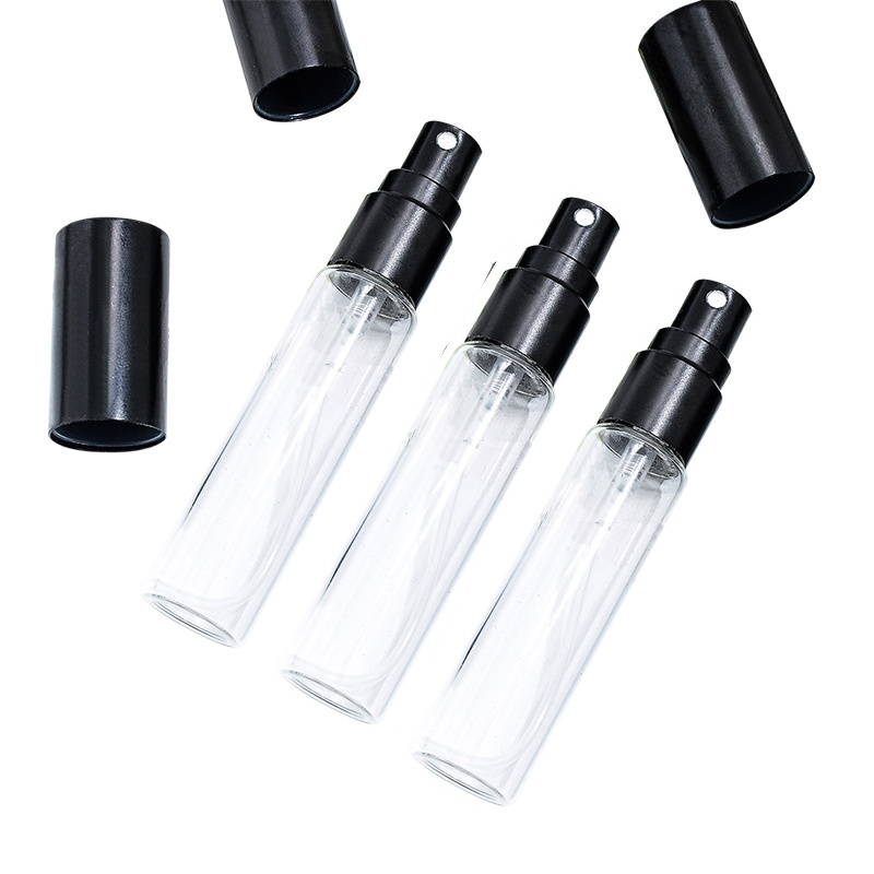 5ml 0.17 oz Glass Perfume Spray Bottle Fine Mist Atomizer Empty Mini Travel  Fragrance Applicator - Pack of 20(Clear)