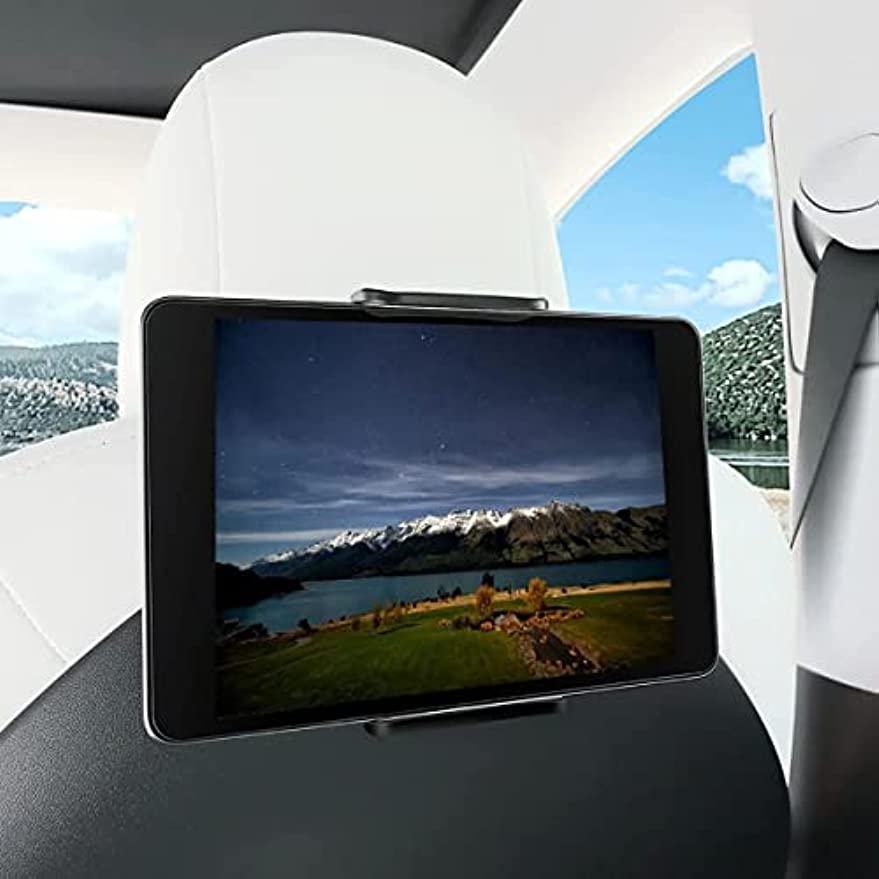 Für Zubehör Modell 3/Y Auto Kopfstützenhalterung, winkelverstellbare  Kopfstützenhalterung, universeller Tablet-Halter für das Auto-Rücksitz, für  16,0