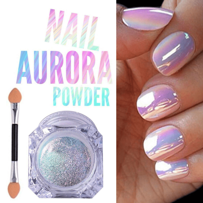Mermaid Eyeshadow Make up Loose Powder Iridescent Unicorn Aurora