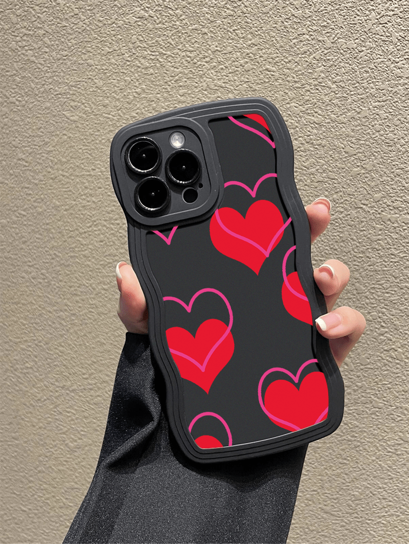 Carcasa Protectora para iPhone X / iPhone XS - Corazones