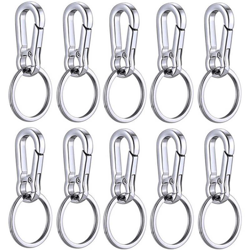 

5pcs Or 10pcs Motorcycle Keychain Creative Alloy Metal Key Chain Ring Key Fob Key Holder Carabiner Keychains And Rings Pendant Accessories