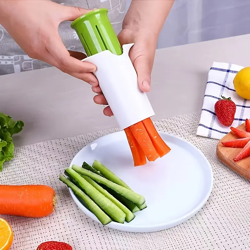 Effortlessly Slice Fruits & Veggies with this Multi-Function Slicer -  Creative Kitchen Tool!