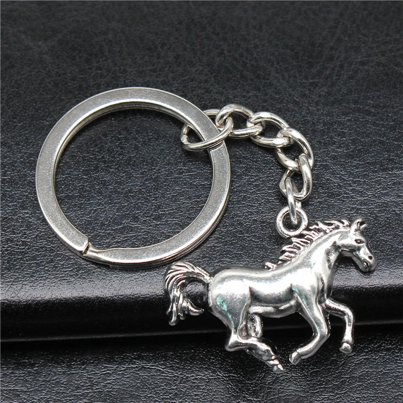 Cute Animal Keychain Pendant Vintage Horse Pendant Keyring - Temu
